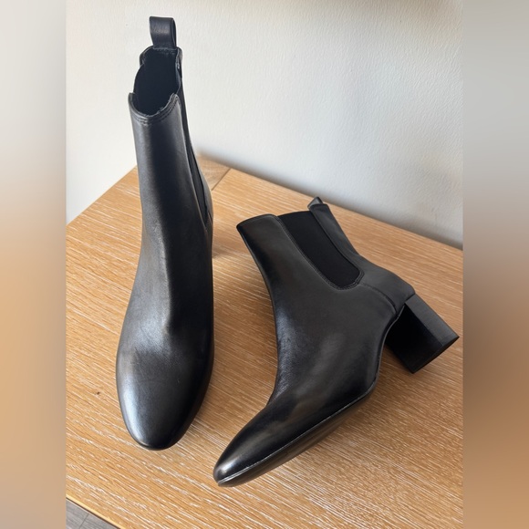 Madewell Shoes - NIB! MADEWELL Women’s The Sylvia Chelsea Boot in True Black Leather Size 11